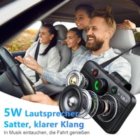 1Mii CarEcho MK02 Bluetooth autós kihangosító, 5W hangszóró, 35 órás akkumulátor 3
