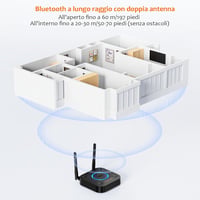 1Mii Bluetooth 5.3 HiFi vevő hanglejátszó adapter hangerőszabállyal Optikai Koaxiális AUX RCA aptX alacsony késleltetés 60m erősítőhöz 3
