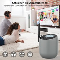 1Mii DS70 Bluetooth audio adó TV-hez vezeték nélküli fejhallgatóhoz aptX HD 3