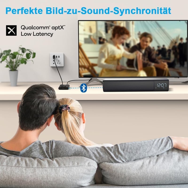 1Mii ML300 Bluetooth 5.3 Adapter aptX HD Vezeték Nélküli Adó-Vevő 2 Fejhallgatóhoz