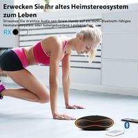 1Mii ML300 Bluetooth 5.3 Adapter Két Fejhallgatóhoz, aptX Low Latency, 3.5mm Jack Splitter 7