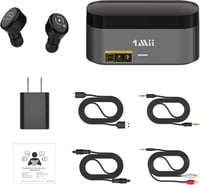 1Mii Wireless TV Fejhallgató Adóval, Időseknek, 2.4GHz, Optikai/AUX/RCA Csatlakozás 7