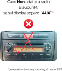 1neiSmartech Autó Rádió AUX-IN Kábel Fiat Lancia Alfa Szerelőkészlettel 4
