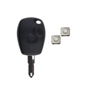 1neiSmartech Dacia Duster Logan Sandero távirányító kulcsház fekete 2 gombbal 1