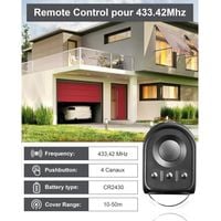 Univerzalni daljinski upravljač za kapije s frekvencijom 433,42 MHz – Kontroler za automatske kapije i garažna vrata 2