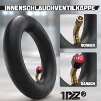 1PZ 6QI-3JX 8 1/2 x 2 (50-134) Plášť + Duša s 45° zahnutým ventilom pre elektrickú kolobežku Inokim Light 4