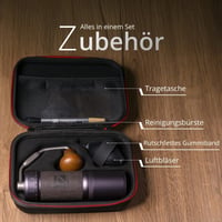 1Zpresso J-Ultra ručni mlin za kavu, Iron Gray, s konusnim noževima, sklopivom ručkom, magnetskom posudom za mljevenu kavu, kapacitet 40 g, numeričko podešavanje finoće mljevenja, za espresso 7