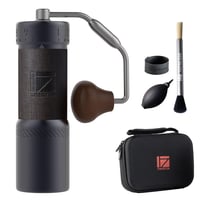 1Zpresso J-Ultra ručni mlin za kavu, Iron Gray, s konusnim noževima, sklopivom ručkom, magnetskom posudom za mljevenu kavu, kapacitet 40 g, numeričko podešavanje finoće mljevenja, za espresso 1