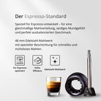 1Zpresso J-Ultra ručni mlin za kavu, Iron Gray, s konusnim noževima, sklopivom ručkom, magnetskom posudom za mljevenu kavu, kapacitet 40 g, numeričko podešavanje finoće mljevenja, za espresso 2