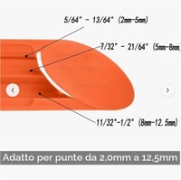 Gyémánt Fúrószár Élező Készlet – Hordozható Fémfúró Köszörülő Gép Tartozék, 2 db-os Szett 6