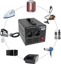 2000VA Feszültségátalakító 220V/110V Transzformátor 3