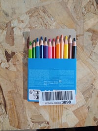Set creioane colorate triunghiulare Maped Color'Peps Strong Mini 12 bucăți, 3,2 mm, cu vârfurile uzate (stare: vezi a 2-a fotografie) 2