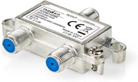 Nedis SCOM100ME Műholdas Soft 2 az 1-ben F csatlakozó VHF/UHF: 5 – 860 MHz Műhold: 950 – 4