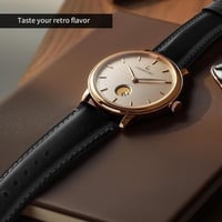 Fullmosa bőr óraszíj 18-24mm - Vintage stílusú cserekarszalag Huawei, Samsung, Amazfit, Garmin, Fossil órákhoz 3