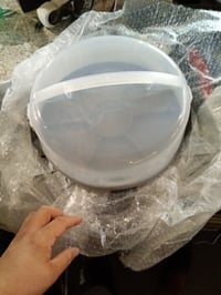 Okrúhly tortový nosič Xavax s poklopom a krájačom, priemer 31,5 cm — zlomená rúčka na spodnej časti (stav: pozri 2. obrázok) 4