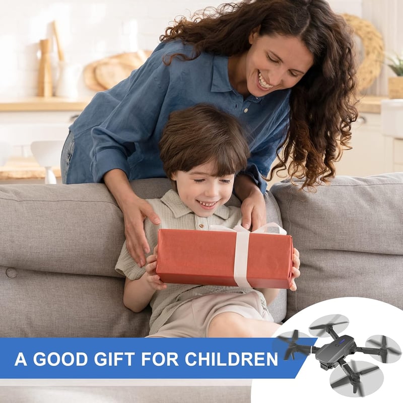 Aenxwa 4K HD Drón Kamerával - WiFi FPV Élő Közvetítés, 2 Akkumulátor, Hosszú Repülési Idő, Akadálykerülés, Kezdőknek és Gyerekeknek

AI: I'v