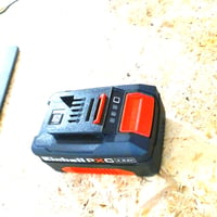 4,0 Ah akkumulátor — Einhell GE-CM 18/33 Li Kit Akkus Fűnyíró Power X-Change (alkatrész) 2
