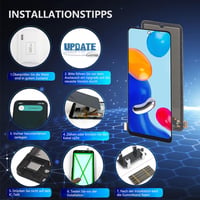 RongZy Kijelző Csere Xiaomi Redmi Note 11S / Note 11 Modellekhez, Érintőképernyő Digitalizáló Üveg Panel Szerelőkészlettel, Fekete 4