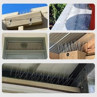 Beinhome 3 méteres UV-álló galambriasztó tüskék erkélyre, tetőre 6