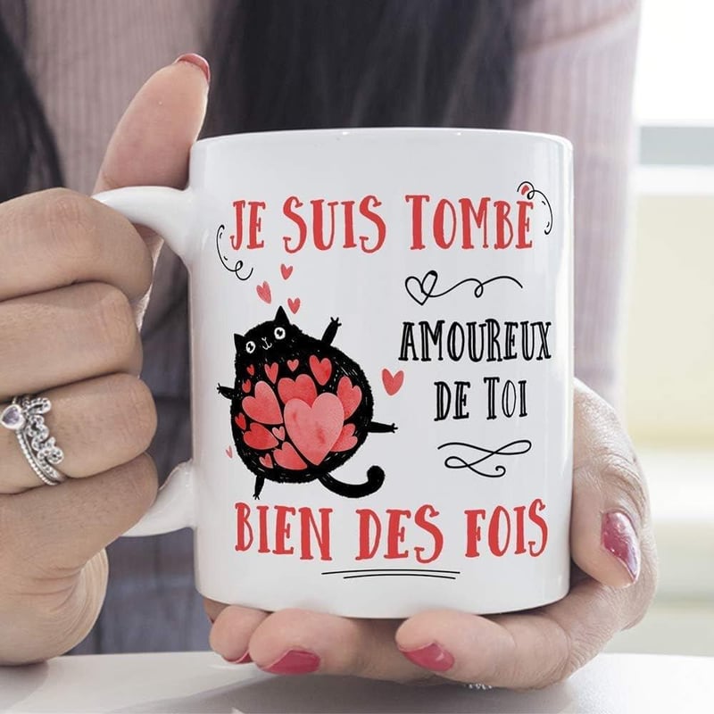 Mugffin Franciafeliratos Kerámia Bögre 350 ml