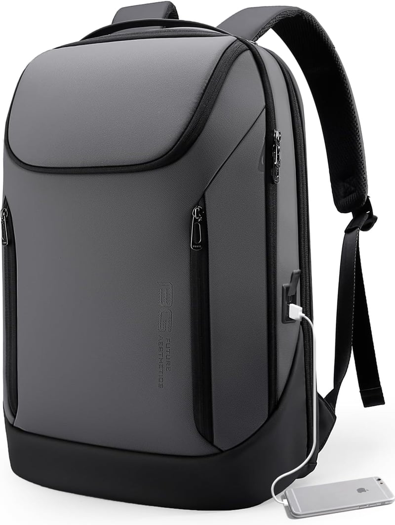 Bange üzleti hátizsák 15,6" laptophoz, USB-töltővel, vízálló