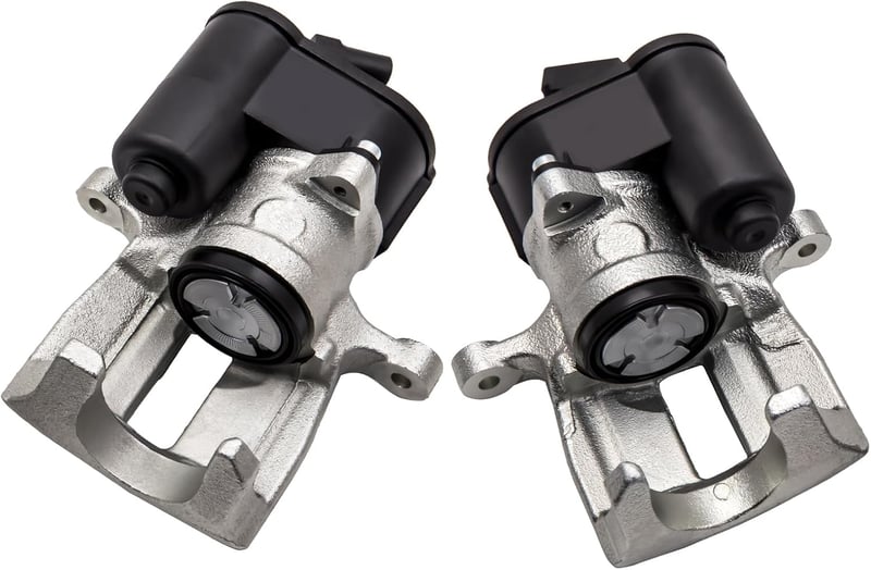 maXpeedingrods Hátsó Féknyereg Szett VW Passat 3C B6 CC, Tiguan 5N, Sharan 7N és Audi Q3 Modellekhez - Bal 5N0615403 Jobb 5N0615404