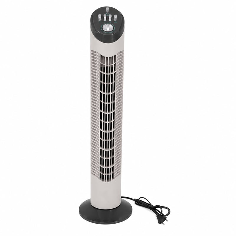 Stolni ventilator Cecotec EnergySilence 790 Skyline 76 cm — neispravan, djelomično radi: automatska rotacija ne radi (stanje: vidi 2. sliku)