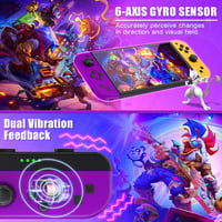 Bonacell vezeték nélküli kontroller szett Switch-hez, turbó és ébresztés funkcióval 5