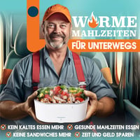 TRAVELISIMO 3in1 Elektromos Ételmelegítő Doboz 1,5L - Autóba, Kamionba, Otthonra (12V/24V/220V) 2