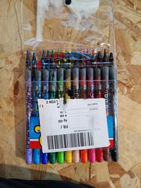Set de carioci și creioane colorate Maped Color'Peps Monster pentru copii, 27 buc (12 carioci — 3 vârfuri rupte, 1 capac rupt (stare: vezi a 2-a imagine) 2
