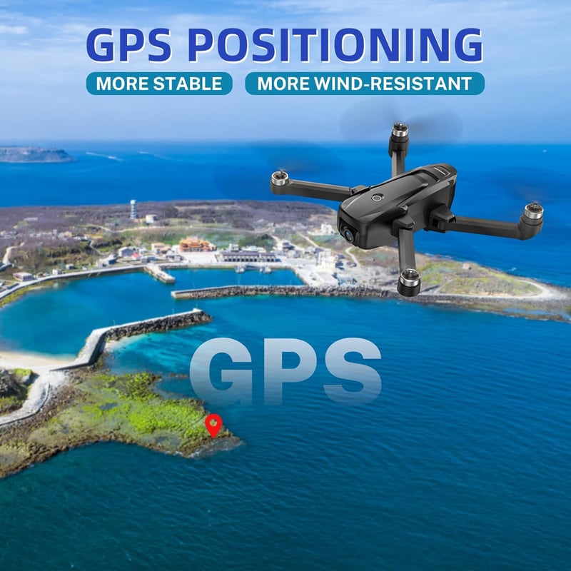 HANNVIW H330S GPS Drón 4K Kamerával - 5G FPV Élő Közvetítés, 249g Alatti, Kefementes Motor, Optikai Áramlás, Követő Mód, Kezdőknek és Haladó