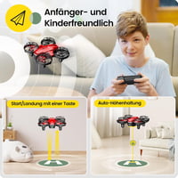Holy Stone HS420 Mini Drón Beépített Kamerával - WiFi Élő Közvetítés, 3 Akkumulátor, Hosszú Repülési Idő, Pályakövetés, Mozgásérzékelés, Mag 7