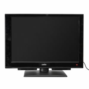 Smart TV Cello C1626TZH de 16 inchi, Samsung Tizen OS, Triple Tuner — defect, pentru piese: nu afișează imagine, ramă crăpată (stare: vezi a 2-a poză)