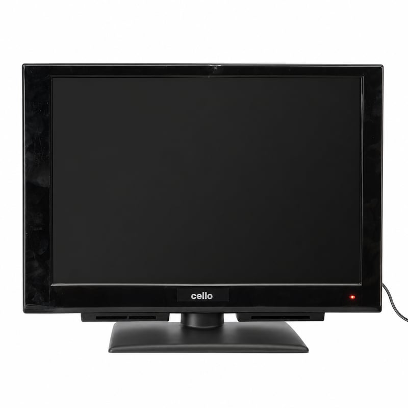 Cello C1626TZH 16 colos Smart TV Samsung Tizen OS Triple Tuner — hibás, alkatrésznek: nem ad képet, törött keret (állapot: lásd a 2. képet)