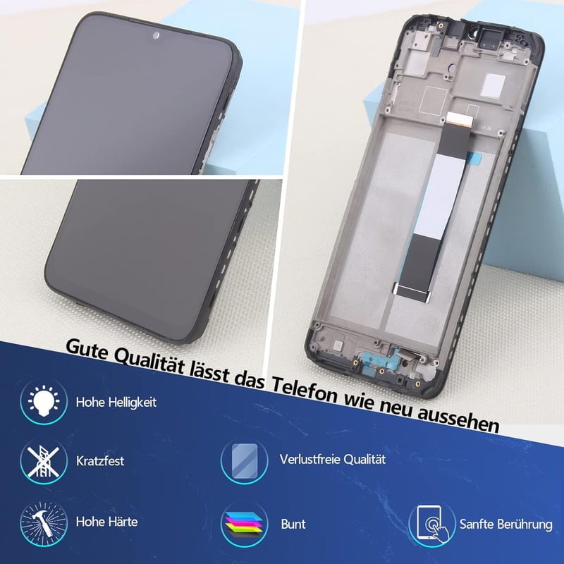 RongZy LCD Kijelző Csere Xiaomi Poco M3/Redmi 9T Telefonokhoz - Érintőképernyős Digitalizáló Fekete Kerettel, Szerelési Eszközökkel

AI: Ron