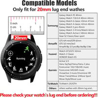  20mm Rozsdamentes Acél Fémszíj Garmin Venu2, Samsung Galaxy Watch 6/5/4, Amazfit GTS, Huawei GT3 Okosórákhoz - Elegáns Csereszíj 2