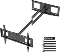 WHYFONE TV Fali Tartó 37-86" Képernyőkhöz - 120 cm Extra Hosszú Forgó Kar, 180° Elforgatható, 50 kg Teherbírás, VESA 600x400 mm 1