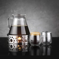 Glastal dupla falú espresso pohár szett - 120ml, 2db, hőálló boroszilikát üveg 6