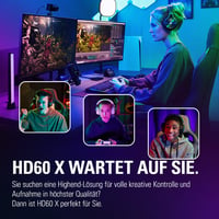 Elgato HD60 X Videó Rögzítő - 1080p60 HDR10/4K30 Streaming Alacsony Késleltetéssel PS5, Xbox Series, PC és Mac Eszközökhöz, OBS Kompatibilis 3
