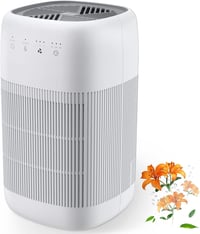 Afloia 2in1 H13-HEPA légtisztító és párátlanító - allergia, füst, szag ellen (fehér) 1