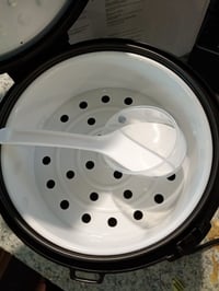 Aparat de gătit orez 2 în 1 Russell Hobbs Classic 27080-56 — defect, pentru piese: buton de pornire lipsă (stare: vezi a 2-a imagine) 4
