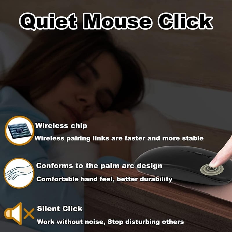 Bluetooth Vezeték Nélküli Billentyűzet és Egér Szett, Ultravékony Ergonomikus Újratölthető Kombó Apple iPad iPhone Samsung Tablet Android PC