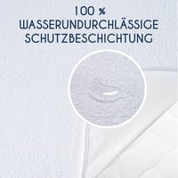 Dreamzie Matracvédő 160x200 cm Vízálló Pamut Polyester Légáteresztő Matractopper Oeko-Tex Tanúsítvánnyal EU Gyártás 3