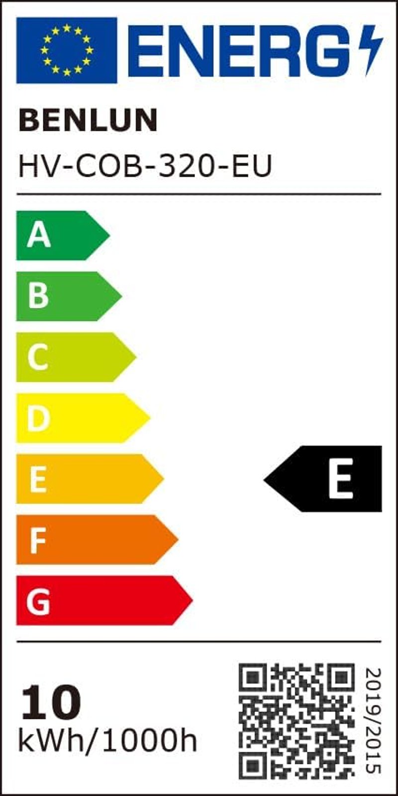 BENLUN AC 220V COB LED szalag 20m meleg fehér 2700K IP65 vízálló kültéri
