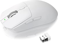 AJ139 G PRO Fehér Vezeték Nélküli Gamer Egér, 59g, 26K DPI, 7 Programozható Gomb 1