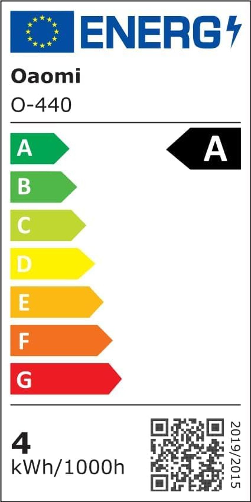 Oaomi E14 LED Gyertya Izzó G45 - Meleg Fehér 4W 400 Lumen - 40W Hagyományos Izzó Helyettesítő - Energiatakarékos Gömb Lámpa