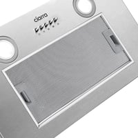 Ciarra CBCS5913A Páraelszívó Alap, 52 cm Széles, 300 m³/h Teljesítmény, Rozsdamentes Acél, LED Világítás, 3 Fokozat, Alumínium Zsírszűrő, CB 5