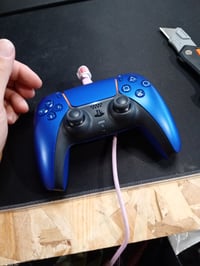 PlayStation DualSense Wireless Controller - Chroma Indigo - PS5 Vezeték nélküli Kontroller — töltőkábel nélkül (állapot: lásd a 2. képet) 2