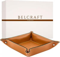 BELCRAFT Orvieto Világosbarna Kézműves Olasz Bőr Táska - Újracsomagolt 1