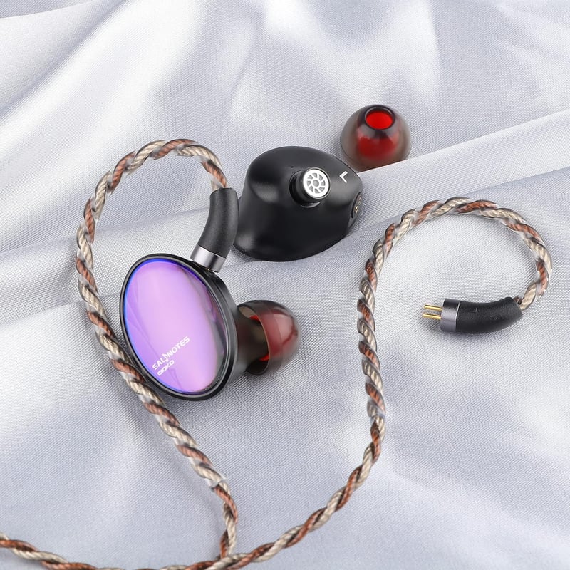 7Hz Salnotes Dioko HiFi fülhallgató - 14,6mm-es síkmembrános, repülőgép-minőségű alumínium házzal